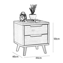 Comodino Muto Domestica Addensare Pine all'Ingrosso Locker Doppio pompaggio Camera di Studio da Terra Multifunzione Storage Box FANJIANI (Color : Walnut)