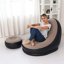 Comodo divano pigro WSZMD Semplice 2 set portatile pigro divano gonfiabile divano all'aperto Beach Bed Gonfiabile Bed Gonfiabile Arredamento da giardino Sofas da giardino, divano ... Comodo divano pig