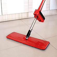 SSAYY Mop Mop Rotanti per Uso Domestico Rotanti A 360 Gradi Mop per La Pulizia del Pavimento del caffè Rosso E Leggero