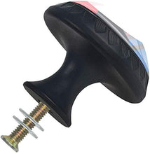 Stella nera Pomelli per Porta Set di 4 Pomelli per Mobili Manopole per Cassetti Cucina Armadio Vetro