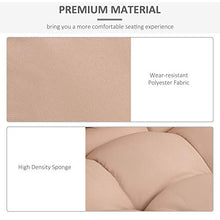 giordano shop Set 3 Cuscini Seduta e 2 Schienali per Pallet in Poliestere Imbottito Beige