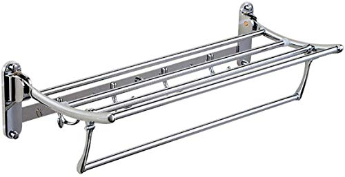Portasciugamano Portasciugamani Portasciugamani Silver Portasciugamani Pieghevole in Acciaio Inox Portasciugamani Portasciugamani A Muro Portasciugamani da Appendere per Cucina Bagno, Porta(Color:Un)