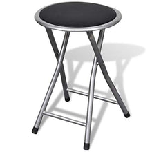 vidaXL Set 4 pz Pieghevole Sgabelli Sedie Cucina Soggiorno Sala Eleganti