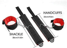 SmartRing Materiale di Alta qualità Peluche Rosso Letto in Nylon Morbido con Le Manette, Coppie di Messaggi, Fase di Ruolo Puntelli 22 Set con Giocattoli elettrici