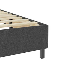 SKM Letto a Molle Grigio Scuro in Tessuto 80x200 cm (35.45kg)