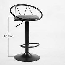 hsj WDX- Bar Stool Bar Stool Moda Creativa Bar Chair Casa Schienale Alto Seggiovia Bar Stool Rotante ad Alta Sgabello Sgabello Colazione Ristorante Ascensore Sgabello Confortevole (Color : C)
