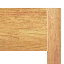 BIGTO - Struttura per letto in legno di rovere massiccio, 180 x 200 cm