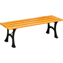 GaoF Panchine da Giardino per Esterni, panchine per parchi in Legno massello anticorrosivo per Il Tempo Libero, Gambe in ghisa, panchine per Patio Esterno, mobili da Esterno per Balcone/Ponte/Veranda