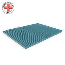 Dormiland Topper Correttore Materasso Matrimoniale Francese in Memory 140 x 190 Altezza 4 cm Memory Foam Sfoderabile Aloe Vera Magnetoterapia Dispositivo Medico