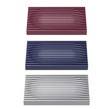 shunbang yuan 2-Sided Spugna Drain Box Holder Varie Custodia Portatile Molle TRP Goccia-Resistente Vassoio Contenitore, Rosso