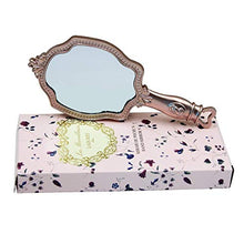 YXZQ Specchio per Il Trucco, Specchio cosmetico per Trucco Specchio Portatile per Trucco Principessa Mini Specchio per Trucco Vintage Specchio per Ragazza