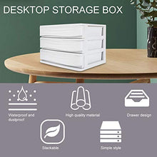Cassetto, Scatola Portaoggetti, Scatola Portaoggetti da Tavolo Impilabile Multifunzionale a Strati Semplice Organizer per Notebook Design Multistrato