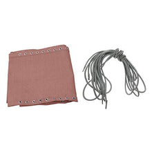F Fityle 4 PCS Cavo Elastico 1,35 M + 2 M + 1 Pc di Stoffa Intrecciata 160x43cm Set di Accessori per Sedia Reclinabile Resistente - caffè