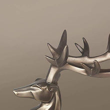 Elegante Semplicità Alce Europeo e Americano Portabottiglie Raffreddatore Di Vino Decorazioni per la Casa Scaldamani Regalo Di Matrimonio Mestieri in Resina Ornamenti Fatti a Mano Animali Rame Bello