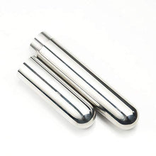 ZLMMY 1 PC Scatola portaoggetti per sigari da Viaggio in Acciaio Inossidabile Specchio Squisito Tubo per sigari Singolo Accessori per Fumatori Portatili Regalo