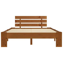 SKM Giroletto Marrone Miele in Legno Massello di Pino 140x200 cm (25.52kg)