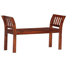 vidaXL Legno Massello di Acacia Panca Panchina Sedile Sediletto Mobile da Ingresso Arredo da Cucina Arredamento in Legno Seduta 111 cm