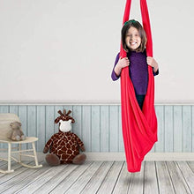 ZCXBHD Appeso per Coccole Amaca Hammock Kids Therapy Swing con Cuscinetto a carico 200KG Terapia Reversibile Swing Swing Sensibile Swing per Bambini e Adulti con bisogni Speciali