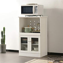 GFBVC Credenza Governo di immagazzinaggio Libreria con Ante, Free Standing Credenza, Ingresso Gabinetto, Bagno gabinetto, Credenza, (Color : White, Size : 60x42x95cm)