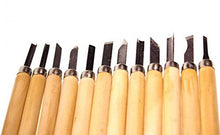 SaySure - 12pcs DIY Wood Carving Knife Woodworking Engraving Tool