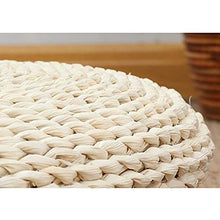 HYLX Cuscino Sedile, Cuscino Sedia, Cuscino Sgabello Rotondo, Cuscino Sedia Floreale Antiscivolo in Cotone Spesso, per Giardino, terrazza Esterna