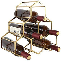 PWZ Semplicità Pratica Della Casa Semplicità Pratica Della Casa Metallo Semplicità Pratica Della Casa Semplicità Pratica Della Casa Semplicità Pratica Della Casa per 6 Bottiglie Di Vino Adatto per la
