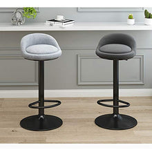 Tuqia Mobili Salone di Bellezza Alti sgabelli, Bar Chair 360 ° di Rotazione casa Confortevole Ascensore Poltrona di Bellezza Lounge Chair Dimensioni: 40 * 45-60cm Casa Arredamento