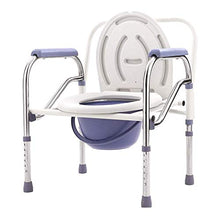 YHNMK Sedia WC Commode Leggero Portatile,Altezza Regolabile WC Sedia, Sgabello con braccioli Antiscivolo per Anziani/Gravidanza