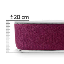Duermete Online - Materasso singolo 90x200 cm reversibile (lato invernale-estato) - Modello Lyla - Dispositivo medico detraibile