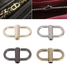 Zhouzl Casa & Giardino 10 PCS del Sacchetto del Metallo Lunghezza Catena Fibbia di Regolazione Casa & Giardino (Colore : Ancient Gold)