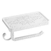 Supporto di carta TtoOLet, supporto for telefono cellulare, portasciugamani, toilette in lega di alluminio Gancio for il bagno del bagno, può contenere telefoni cellulari, chiavi, portacenere, orologi