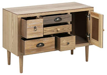 AC Design Furniture Comò, Legno ingegnerizzato, Rovere, W: 81 x D: 34 x H: 55 cm