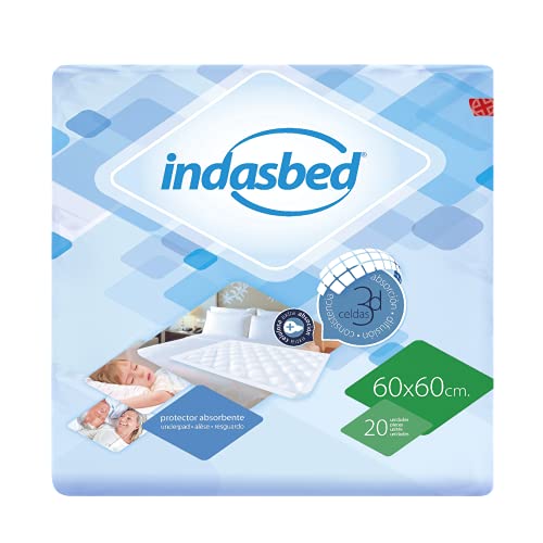 Indasbed - Teli protettivi per letto, linea: Súper, 60 x 60 cm, 20 pz