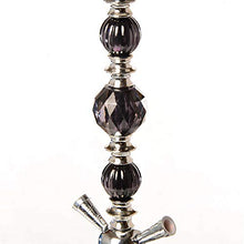 GSYH Creativo Shisha, 53CM Arabo Narghilè Gran Fumo 2 Tubo Fumo Tubo di Acqua per Il Partito Family Dining,Nero