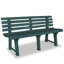 QWSX Tavoli e sedie da Esterno Moderna Outdoor Garden Bench 145 Centimetri di plastica Lounge Panca for Gardern Balcone Cantiere Style Classic Furniture Sedie Panchina Tempo Libero e intrattenimento
