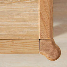 XiuHUa Comodino-Comodino Tipo Semplice Economy Elm con Doppio cassetto Protezione Ambientale Mobili Camera da Letto Mobili da Camera da Letto