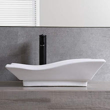 Yxx max -Lavabo Modern Art Bacino Bagno lavabo in Ceramica Contro Parte Superiore Vessel Sink (Senza Rubinetto) Montato -52x37x15.5cm Lavandino del lavabo