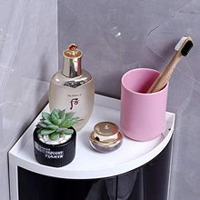 Zixin Scaffali da Bagno Bagno Triangolo Triangolo Aspirazione Parete Antipolvere deposito Toilette Rack da Cucina Angolo Angolo Angolo Trucco