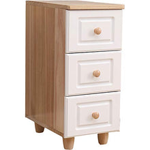 Mobile Bagno Sottile Legno Economia di Spazio Limita Governo di Immagazzinaggio di Legno Solido Immagazzinaggio del Cassetto Comodino Angolo Gabinetto Limita Gabinetto for Piccoli Spazi