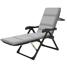 Sywlwxkq Sedia Relax da Ufficio con Balcone Lettini da Giardino reclinabili Extra Larghi e poltrone reclinabili in Magazzino | Sedie a Sdraio in Metallo per impieghi gravosi Reclinabili per