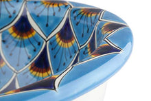 Aqua Azul – Lavabo da incasso dipinto a mano – Cerames | Lavabo da incasso 43 x 13 cm | Lavabo per bagno, WC, bagno degli ospiti