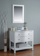 Rubeza - Vanità da bagno Tarsus 900 mm, in marmo italiano bianco