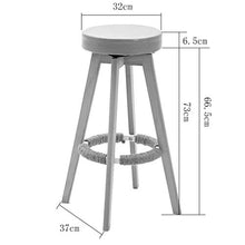 Robusto Bar Stool Bar Stool Moda Creativa Bar Chair Casa Schienale Alto Seggiovia Bar Stool Rotante ad Alta Sgabello Sgabello Colazione Ristorante Ascensore Sgabello Durevole (Color : Brown-b)