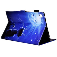 Herbests Compatibile con Samsung Galaxy Tab S5e 10.5 2019 (T720/T725) Cover Ultra Sottile Leggero Cover Case Protettiva in Pelle PU Custodia con Funzione di Supporto,Gatto