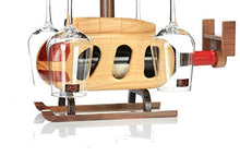 weichuang Wine Glass Rack Creativo cremagliera del Vino Bicchiere Vino Rack Decorazione Wine Rack a Testa in Giù Bicchiere di Vino cremagliera casa in Legno massello Creativa Europea Rack Wine Glass