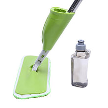 SSAYY Mop 350 Ml Micro Fibra Spray Mop Tergipavimento Vassoio di Marmo Detergente per Pavimenti Multifunzione Acqua Spruzzatura Flat Mop Testa Strumento di Pulizia della Casa