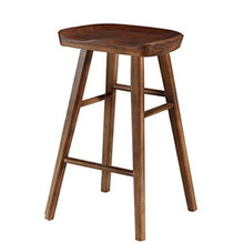 TRGCJGH Sgabello da Bar retrò in Legno con Poggiapiedi Gamba in Legno in 3 Colori 55/65 / 75cm,C-Sittingheight55cm