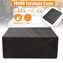 Coperture per mobili da giardino impermeabili 210x110x70cm, coperture per mobili da esterno, copertura per tavolo rettangolare per patio, resistente all'acqua resistente, anti-sbiadimento, per tu