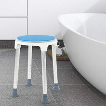 Asixx Sedia da Bagno con Doccia, Altezza Regolabile a 360 Gradi Sedia da Bagno e Doccia, Sgabello da Bagno Antiscivolo Girevole Sedile da Doccia per Doccia per Anziani/Donne Incinte