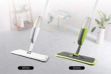 SSAYY Mop Mop Spray Magico Pavimento in Legno con Riutilizzabili Cuscinetti in Microfibra Manico A 360 Gradi Casa Finestre Cucina Mop Spazzatrice Scopa Strumenti Puliti